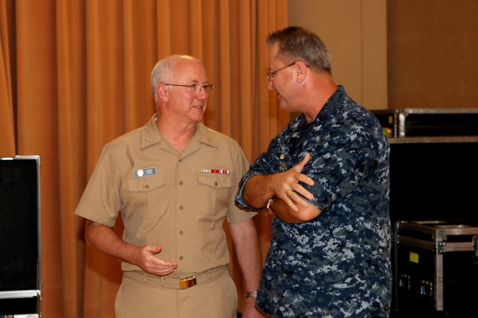 RADM Tidd visits Sail Loft (10042137773)