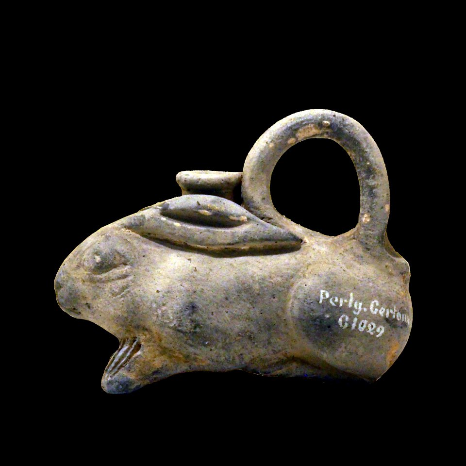 Rabbit-shaped perfume bottle-MAHG on display 16-P8050511-black