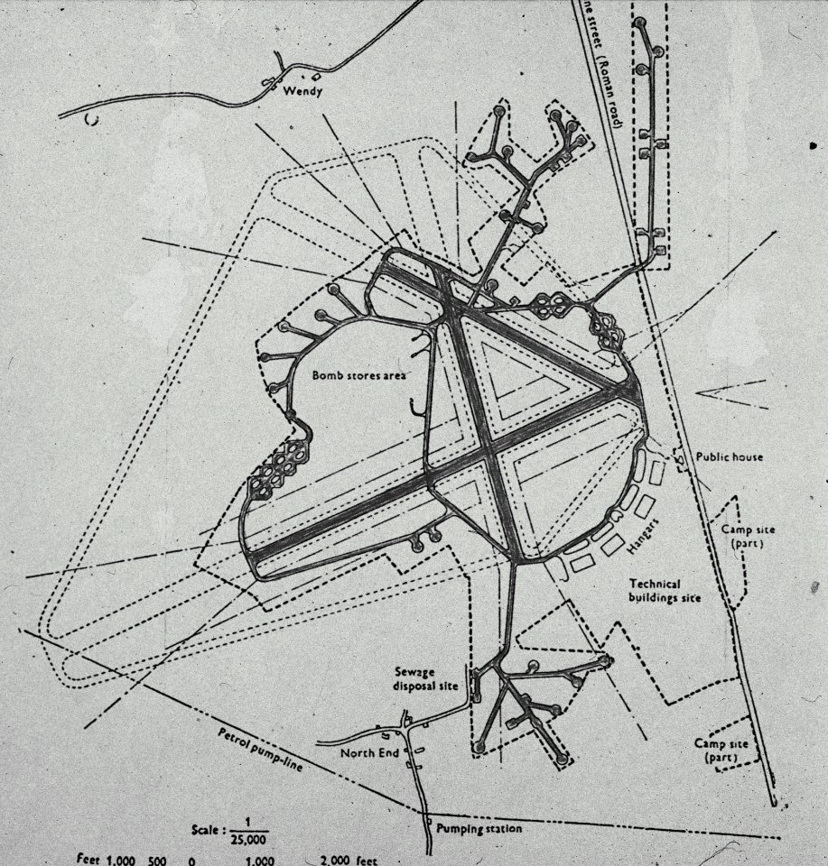 RAF Bassingbourn - Site Map 2