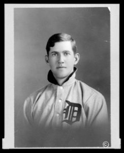 Ralph Works, Detroit Baseball Club player, head-and-shoulders portrait, in uniform, facing front LCCN2005684120