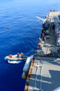 Ramage Man Overboard, Search and Rescue 131001-N-VC236-072