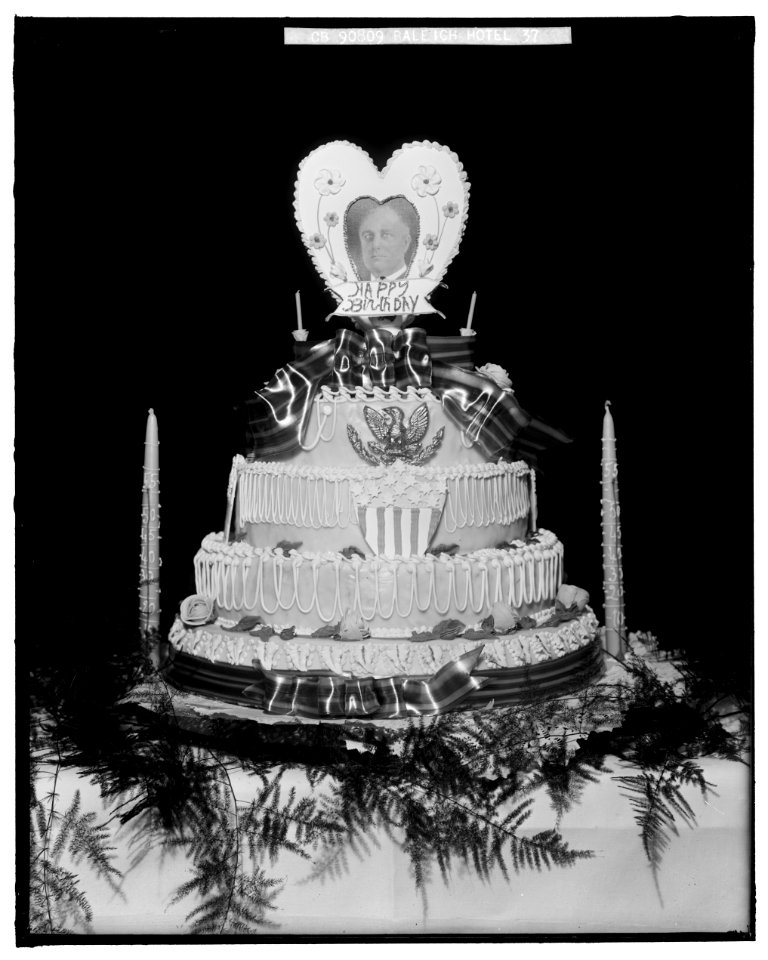 RALEIGH HOTEL. PRESIDENT'S CAKE LCCN2016861534