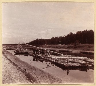 Rafts of the Forest Department.-01900-01913v photo