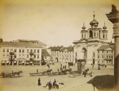 Plac Krasińskich w Warszawie ok. 1885 photo