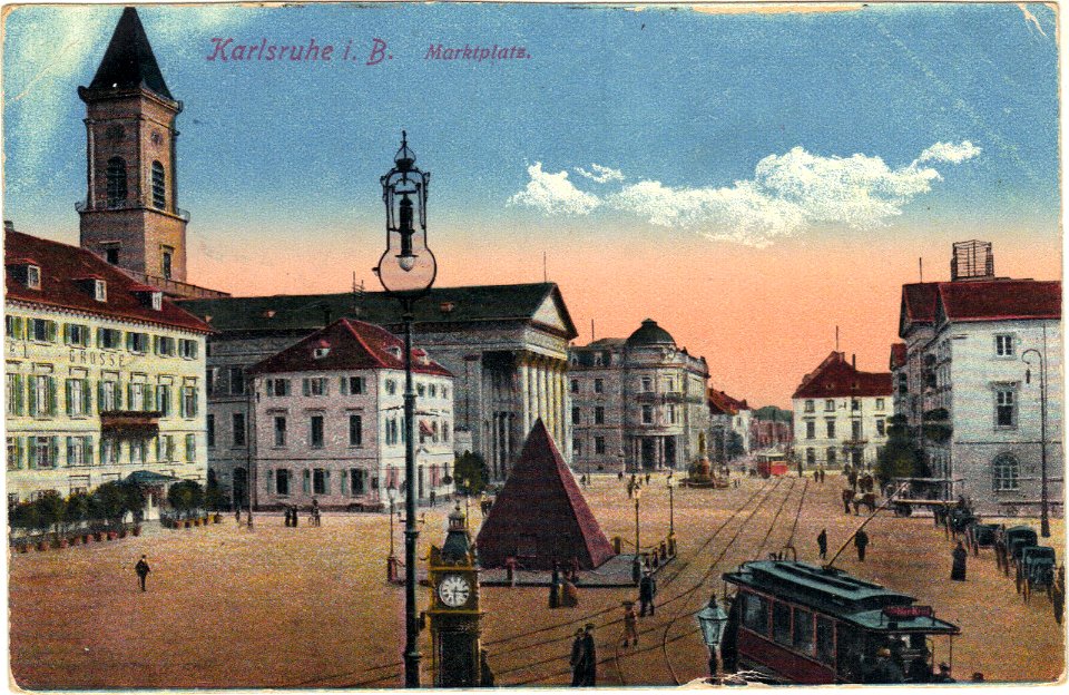 Place du Marché Karlsruhe