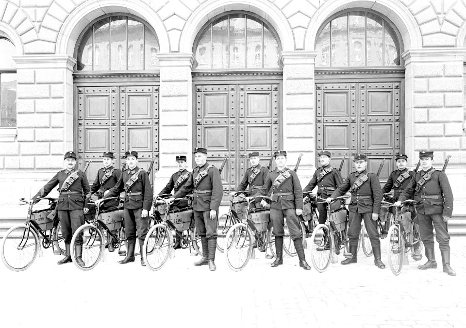 Radfahrer des Armeestabes - CH-BAR - 3238468