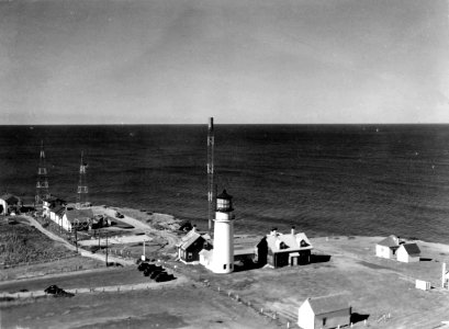 Radio Direction Finder Station at Highland Light in 1939 photo