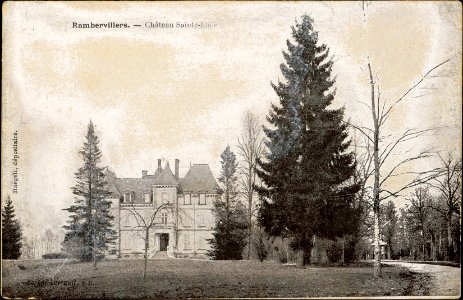 Rambervillers, Château Sainte-Lucie CP 4808 PsurR