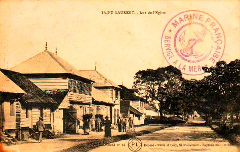 PL Rue de l'église à Saint-Laurent-du-Maroni