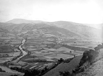 Pla de San Tirs vist desde la parròquia de Ortó (Restored)