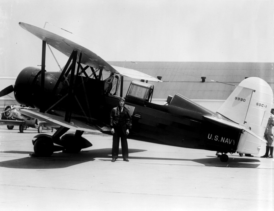 RAdm King with SOC Seagull 1936