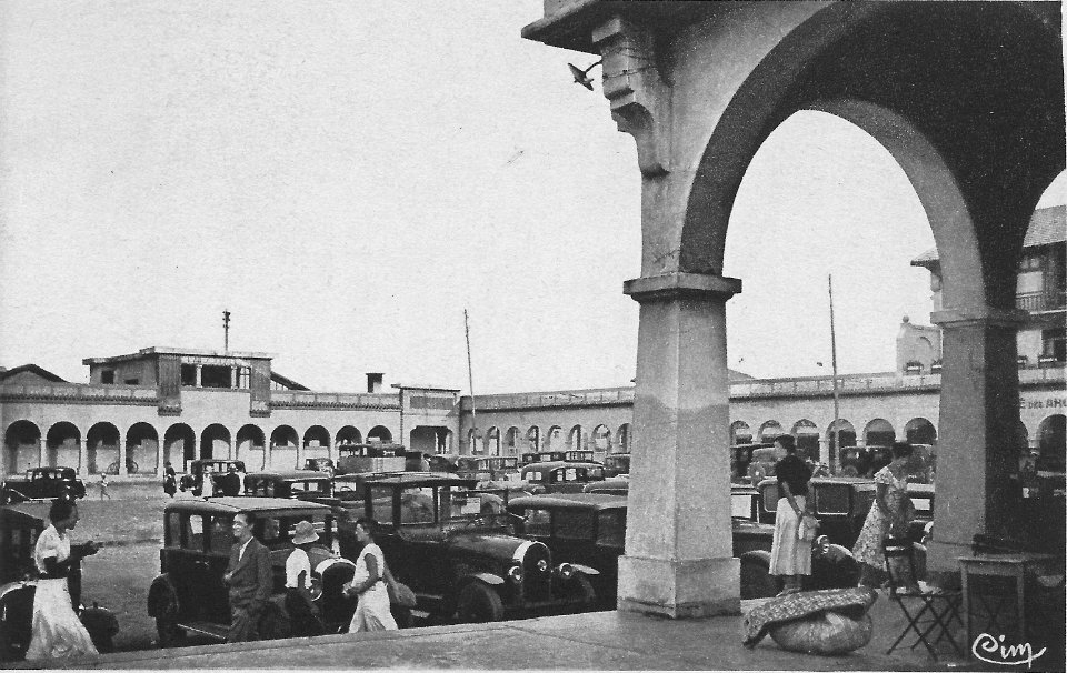 Place des bains chauds, Capbreton