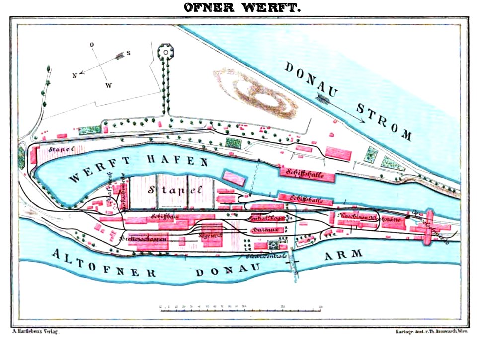 Plan Alt-Ofener Schiffswerft (1896)