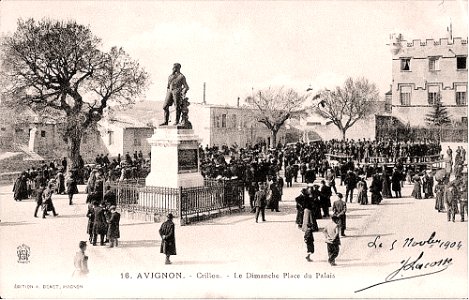 Place du Palais d'Avignon