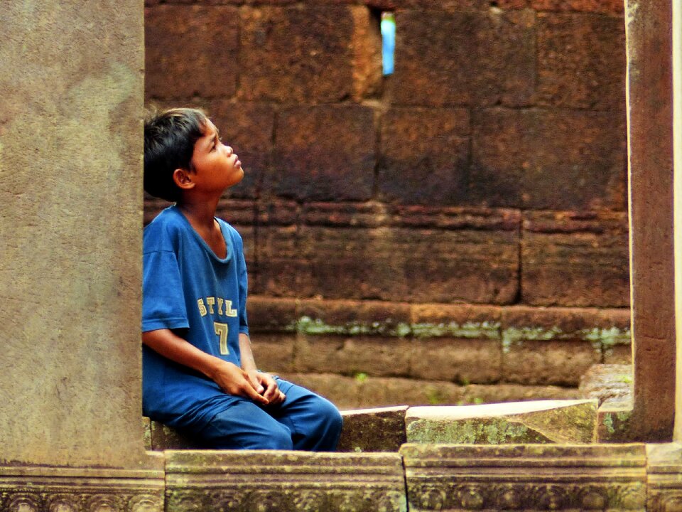 Child asian kid photo