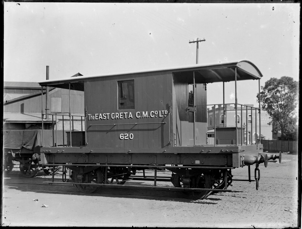Railway brake van from The Powerhouse Museum