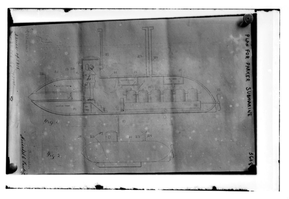 Plan for Parker submarine LCCN2014699914
