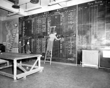 RAF Deenethorpe - 401st Bombardment Group Operations Room photo