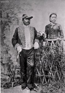 Rainandriamampandry and wife, c. 1890-1910