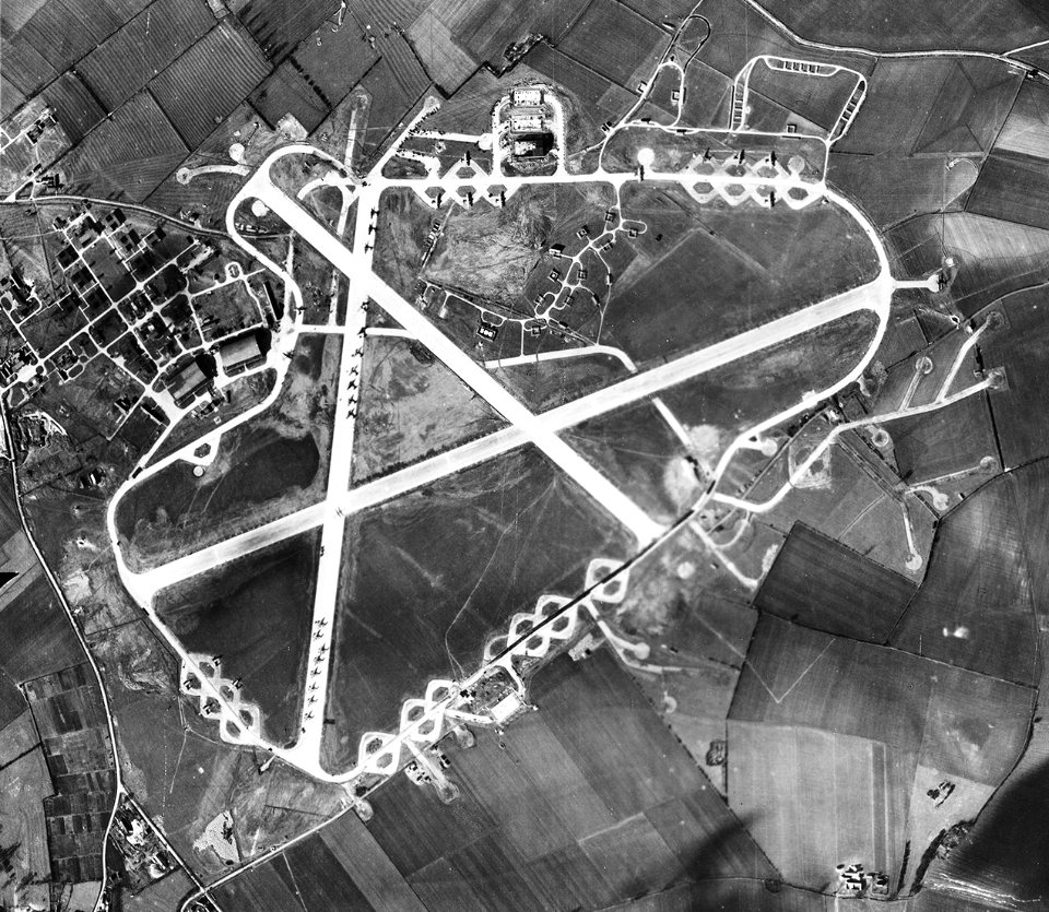 RAF North Luffenham - 2 Mar 1944 Airphoto