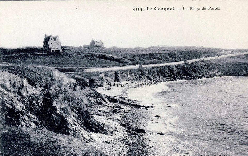 Plage de Portez 1930