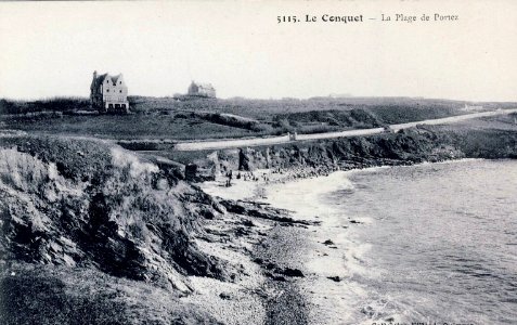 Plage de Portez 1930