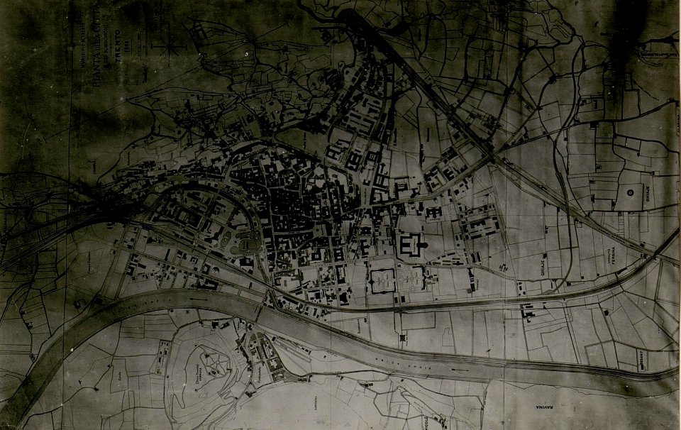 Plan von Trient, Reproduktion f.d.K.V.10. (BildID 15515863)