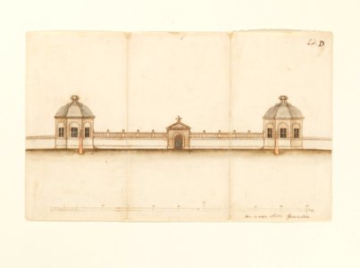 Planerad sjögård vid Skoklosters slott, från 1669 - Skoklosters slott - 98134