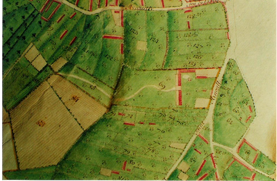 Plan des bâtiments du Prieuré de Saint-Arnoult-07-11-2007