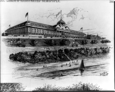 Plank's Hotel, at Mackinac (Michigan) LCCN99614049