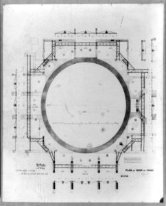 Plan of base of dome LCCN2002717964