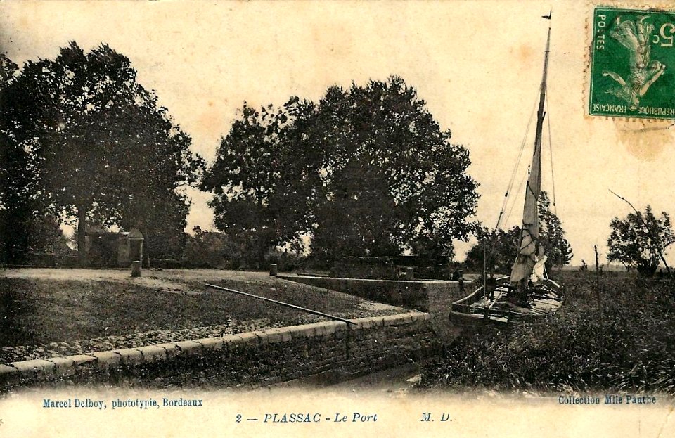 Plassac - port 1