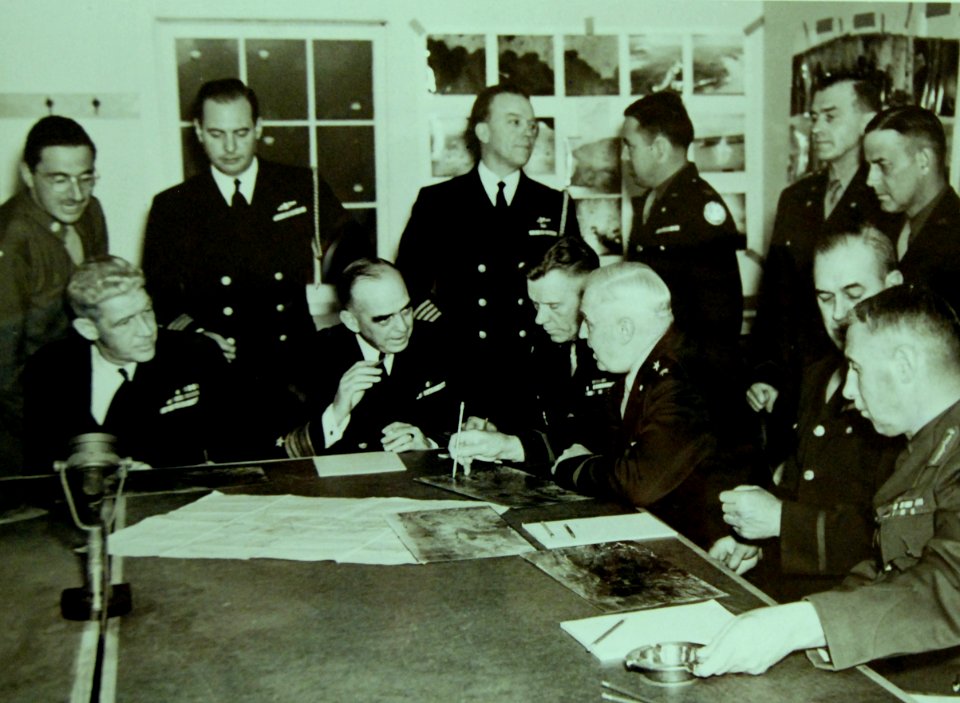 Planning the Kiska Expedition during Aleutian Islands Campaign (22431162748)