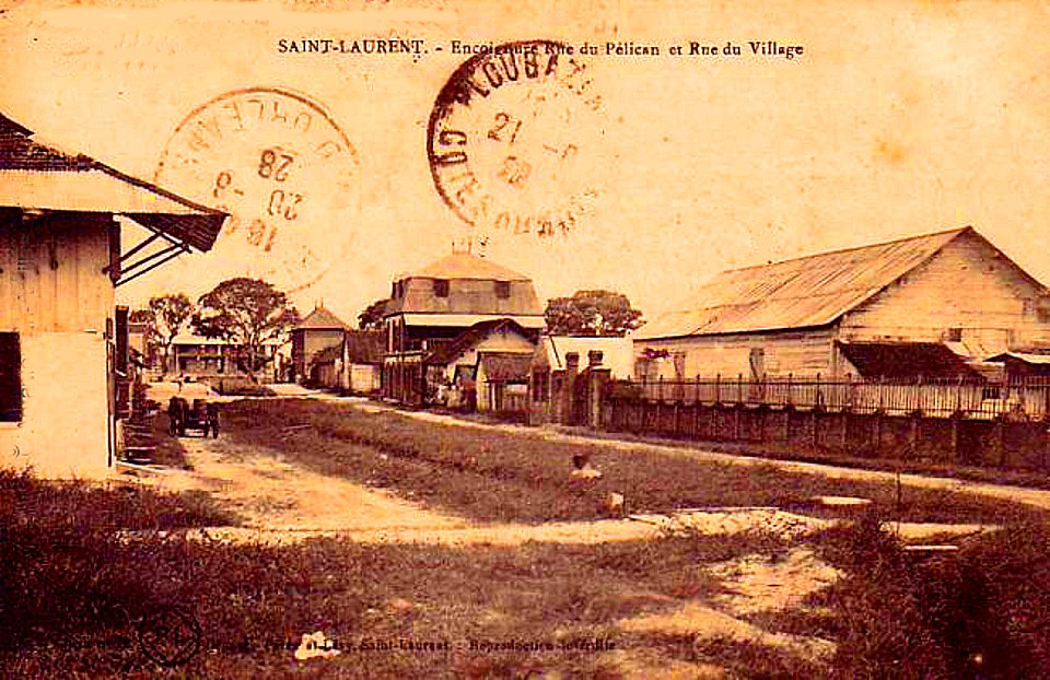 PL Rue du Pélican et rue du Village à Saint-Laurent-du-Maroni