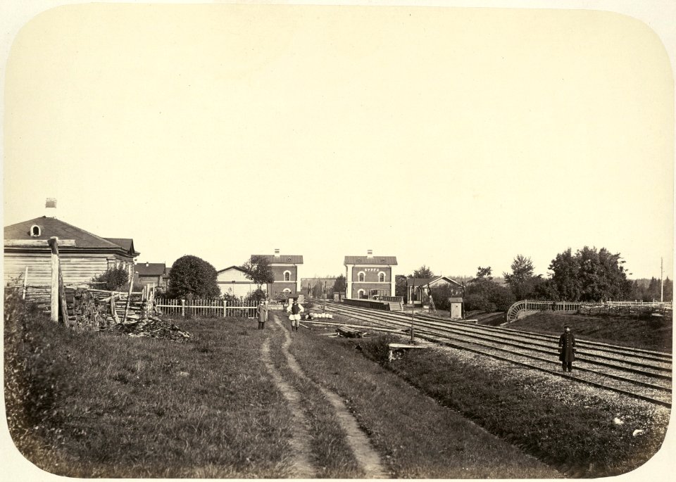 Railway station Burga. 11