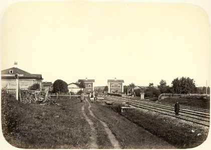 Railway station Burga. 11