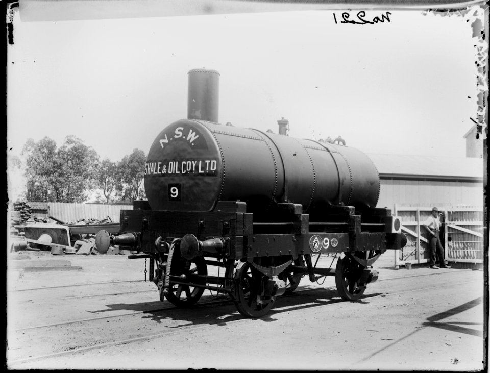 Railway tank wagon from The Powerhouse Museum