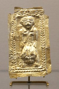 Plaque goddess with lion Louvre AM941