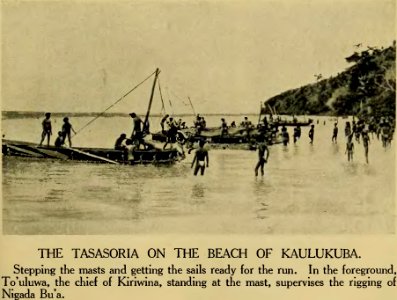 Plate XXXI - Argonauts of the western Pacific 1922 (page 215 crop)