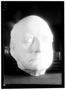 PLASTER CAST OF FACE OF BRYAN, WILLIAM JENNINGS. REP. FROM NEBRASKA, 1891-1895; SECRETARY OF STATE, 1913-1915 LCCN2016866491