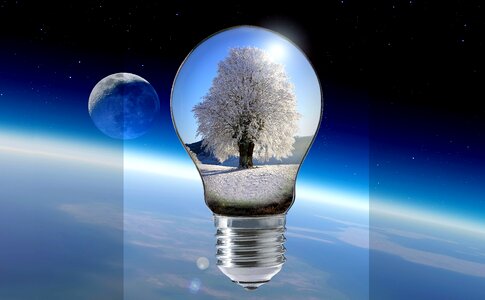 Ice pear lamp