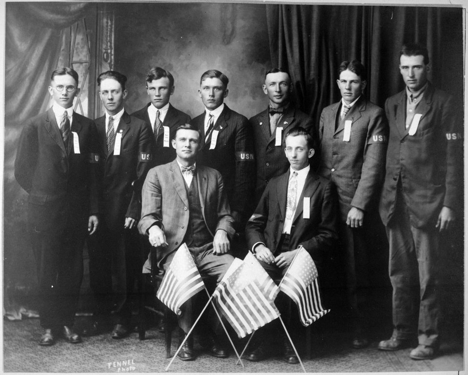 Platte County, Nebraska, draft group to Camp Grant, Illinois, 09-05-1918 - NARA - 533736