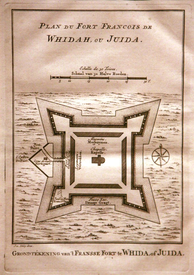 Plan du fort François de Juida mg 8529