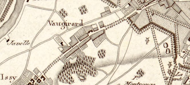 Plan Vaugirard 1805