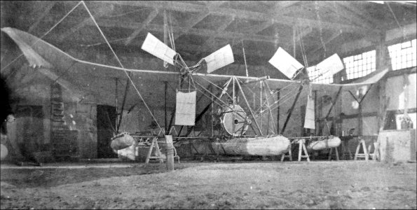 Plau am See Parseval Aeroplan 1910