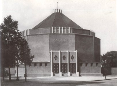 Planetarium Pfaffendorfer Strasse Leipzig um 1927