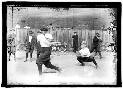 Playground, baseball, Madison School baseball, 5-20-1914 LCCN2016851245 photo