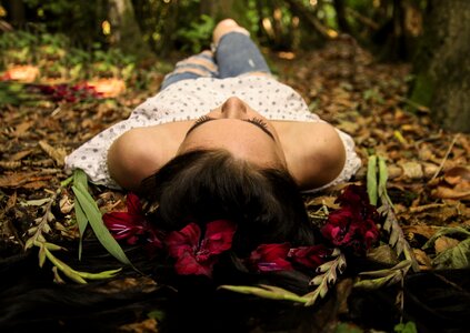 Modeling flower hair