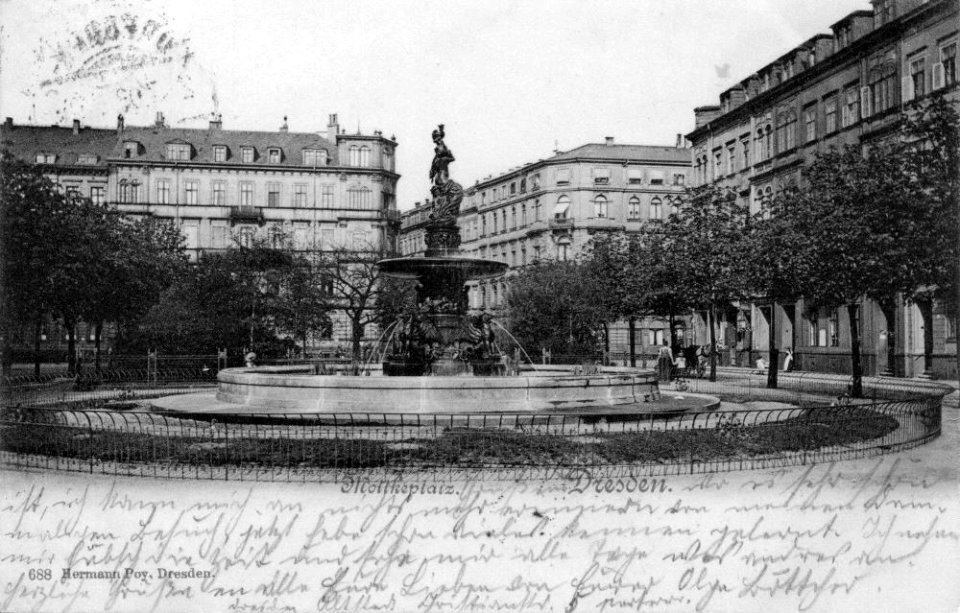 Plaza de moltke bella época dresde