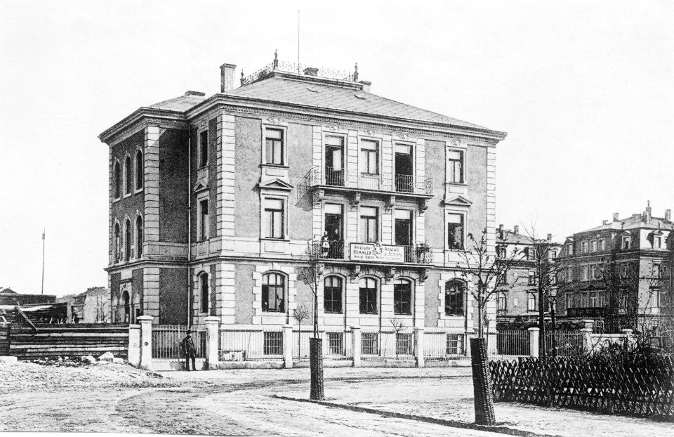 Plaza de Striesen bella época Dresde